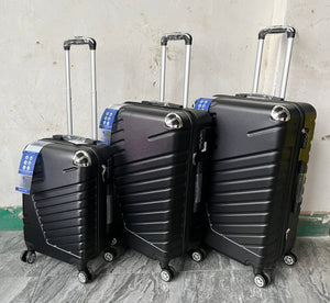 3 pieces set ABS 4 wheel luggage 28" 26"   20"  hardcase  8128