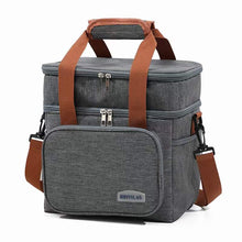 Load image into Gallery viewer, Lunch bag TG 04  black blue grey
