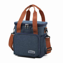 Load image into Gallery viewer, Lunch bag TG 03  black blue grey
