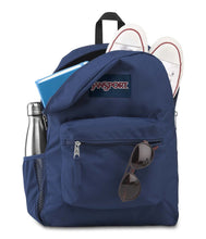 Load image into Gallery viewer, JanSport Cross Town Backpack Navy