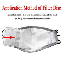 Load image into Gallery viewer, 100 PCS Adult Activated Carbon PM 2.5 Breathing Filter (5 Layers)