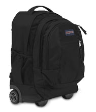 Load image into Gallery viewer, Jansport Driver 8 Wheeled Backpack Black