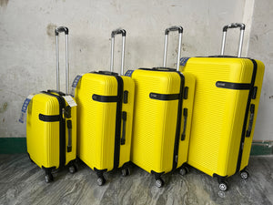 4 pieces set 4 wheel luggage 32"28" 26"   20"  hardcase  8131
