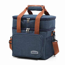Load image into Gallery viewer, Lunch bag TG 04  black blue grey

