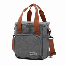 Load image into Gallery viewer, Lunch bag TG 03  black blue grey

