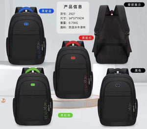 Back pack 2927 (20")   Black blue red