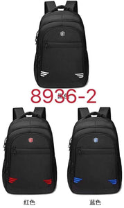 Back pack 8936  (20")   Black blue red