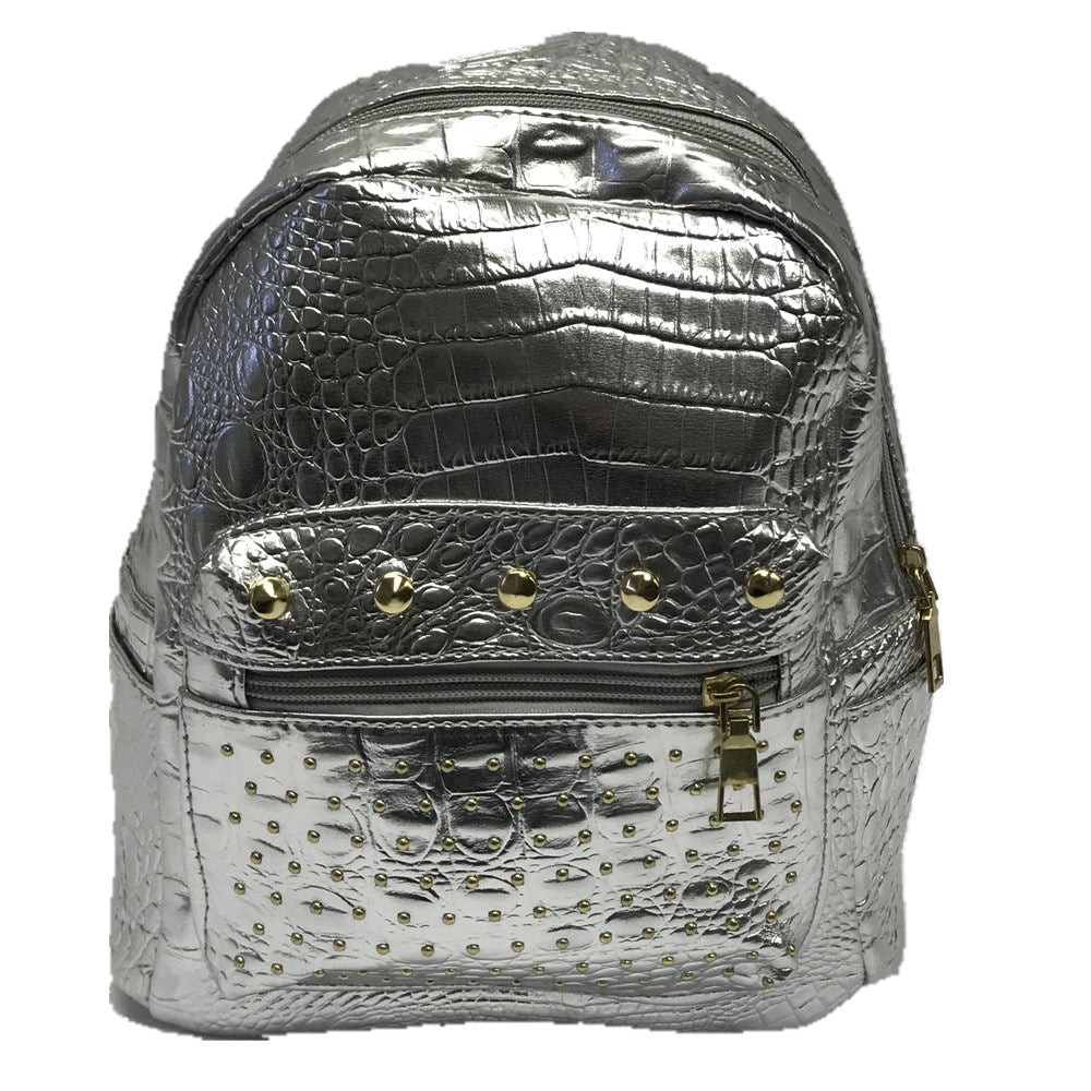 Back pack 6889 silver