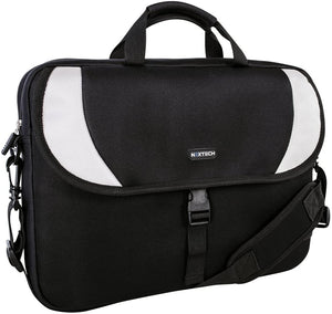 NEXTECH 15.6" Laptop Case with Front Flap White, Black NXT1037