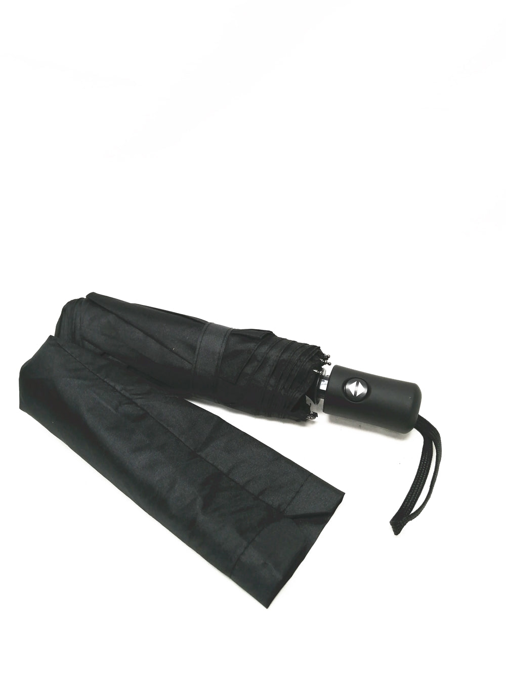automatically opening and closing foldable umbrella black