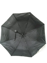 Load image into Gallery viewer, automatically opening and closing foldable umbrella black
