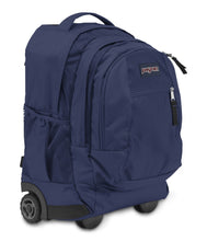 Load image into Gallery viewer, Jansport Driver 8 Wheeled Backpack Navy
