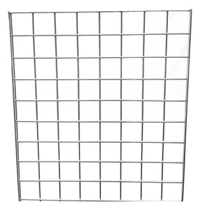GRIDWALL PANEL CHROME 2'X5'