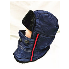 Load image into Gallery viewer, Unisex Winter Warm Thick Windproof hat with breathing valve bllue
